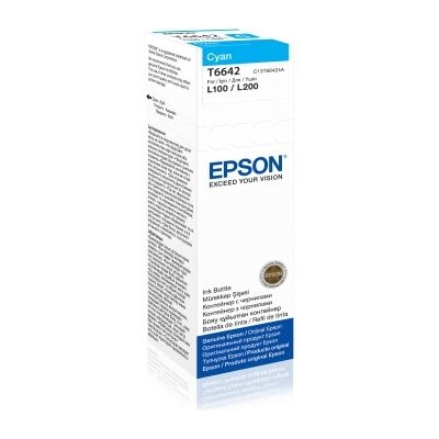 Epson 1LB T6642 CYAN INK BOTTLE 70ML