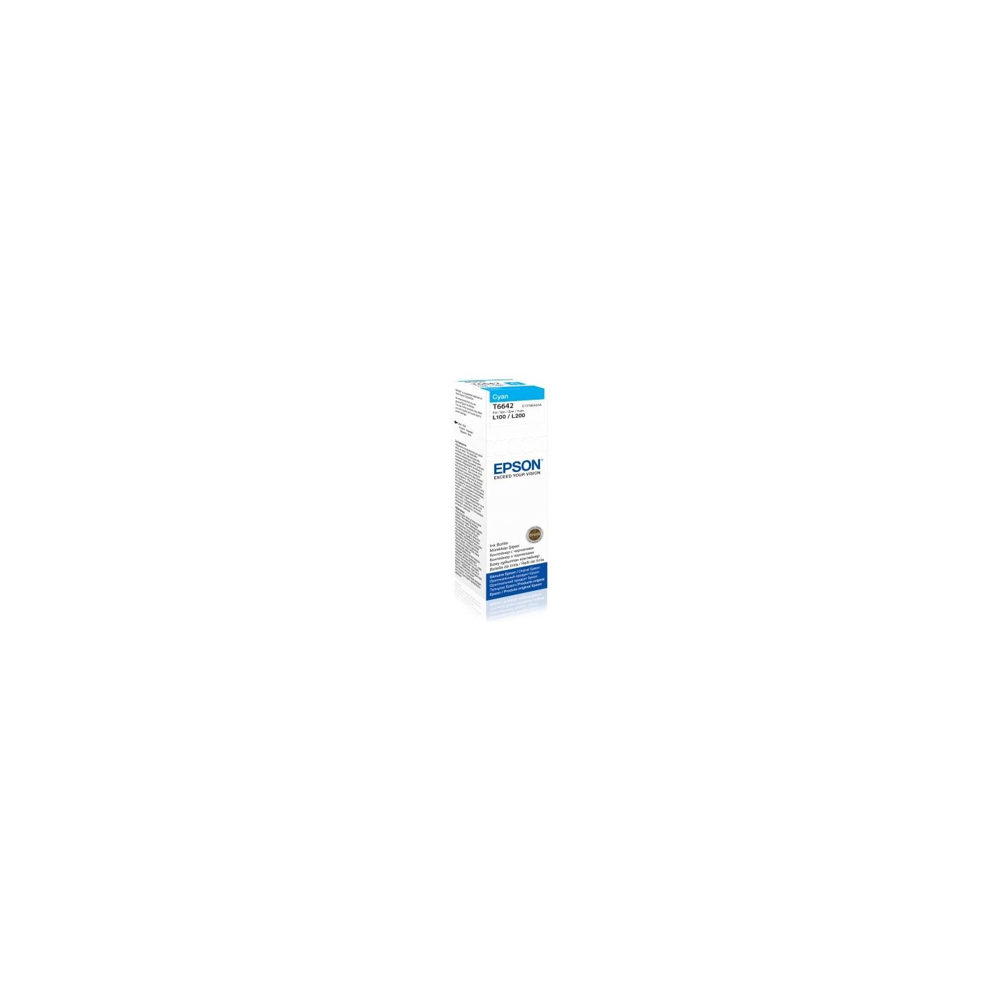 Epson 1LB T6642 CYAN INK BOTTLE 70ML
