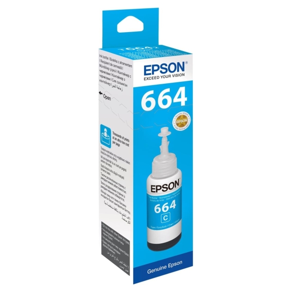 Epson 1LB T6642 CYAN INK BOTTLE 70ML