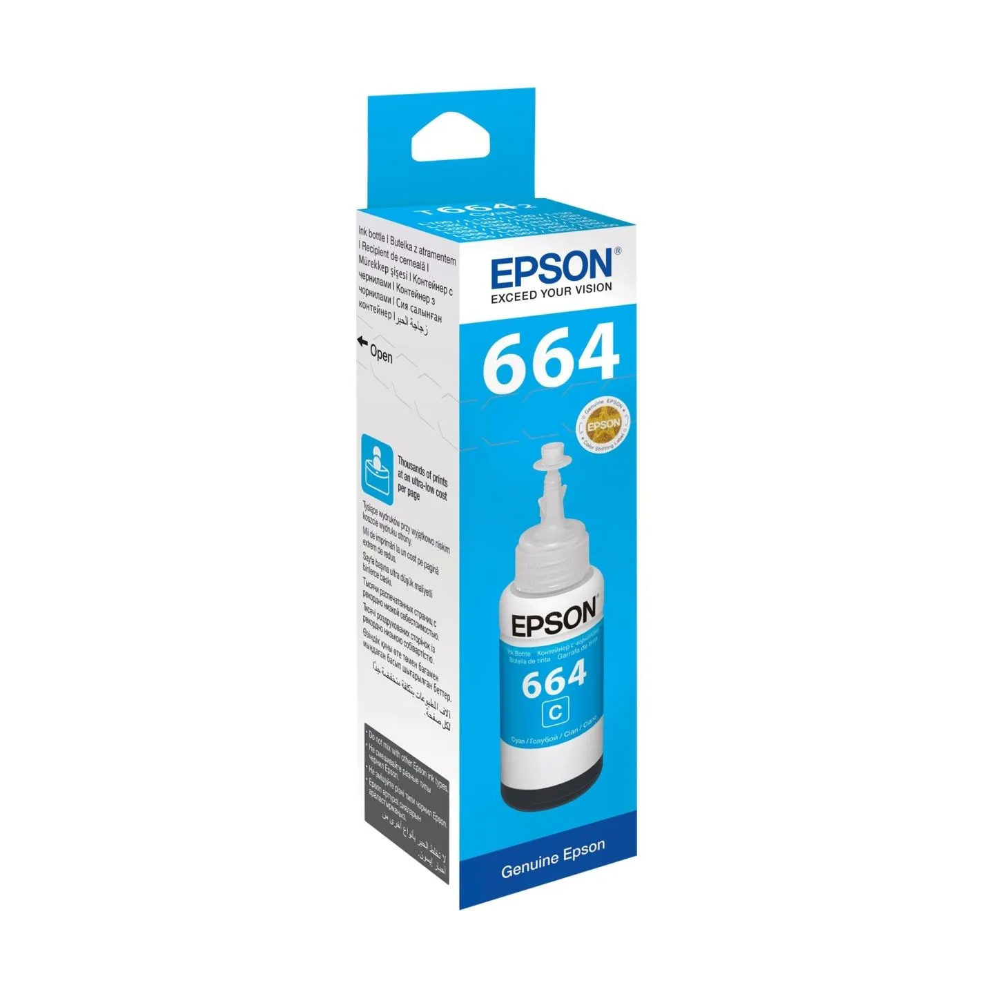 Epson 1LB T6642 CYAN INK BOTTLE 70ML