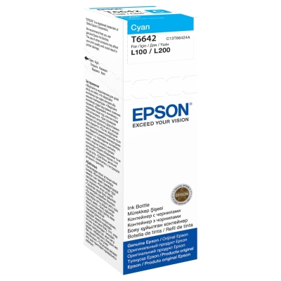 Epson 1LB T6642 CYAN INK BOTTLE 70ML