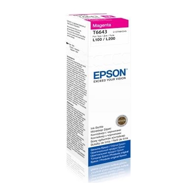 Epson 1LB T6643 MAGENTA INK BOTTLE 70ML