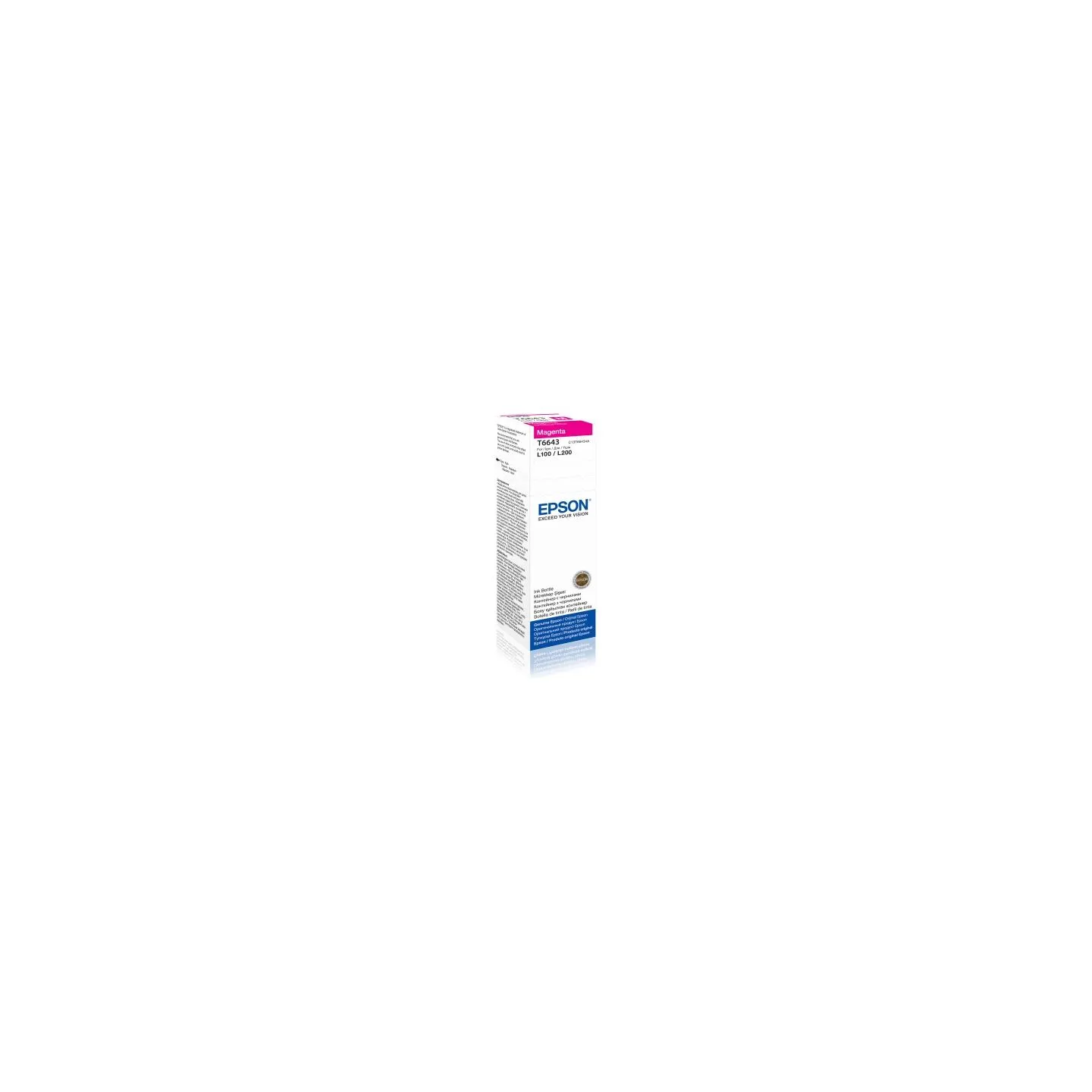 Epson 1LB T6643 MAGENTA INK BOTTLE 70ML