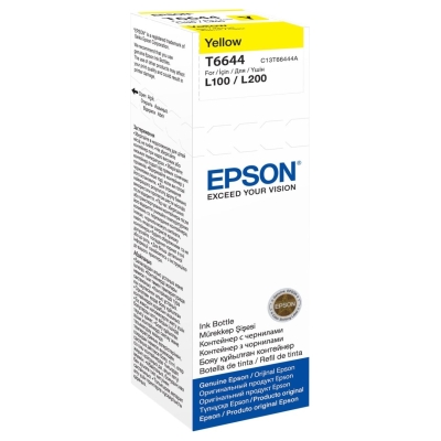 Epson 1LB T6644 YELLOW INK BOTTLE 70ML