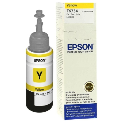 Epson LB4 T6734 YELLOW INK BOTTLE