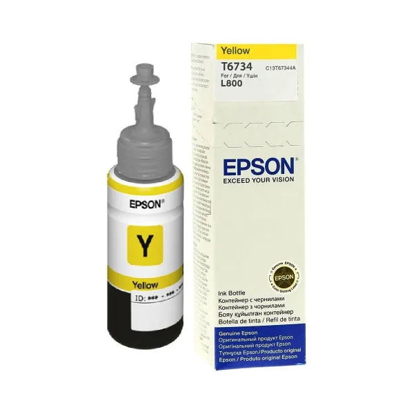 Epson LB4 T6734 YELLOW INK BOTTLE