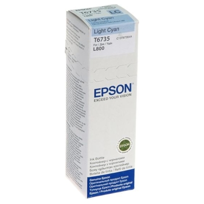 Epson 4LB T6735 LIGHT CYAN INK BOTTLE