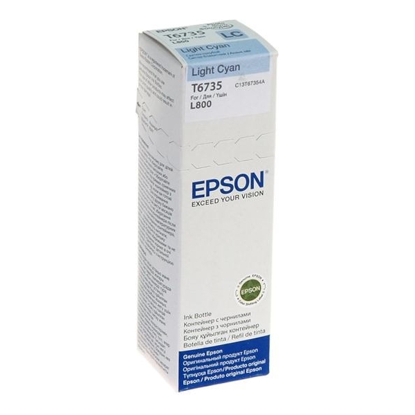Epson 4LB T6735 LIGHT CYAN INK BOTTLE