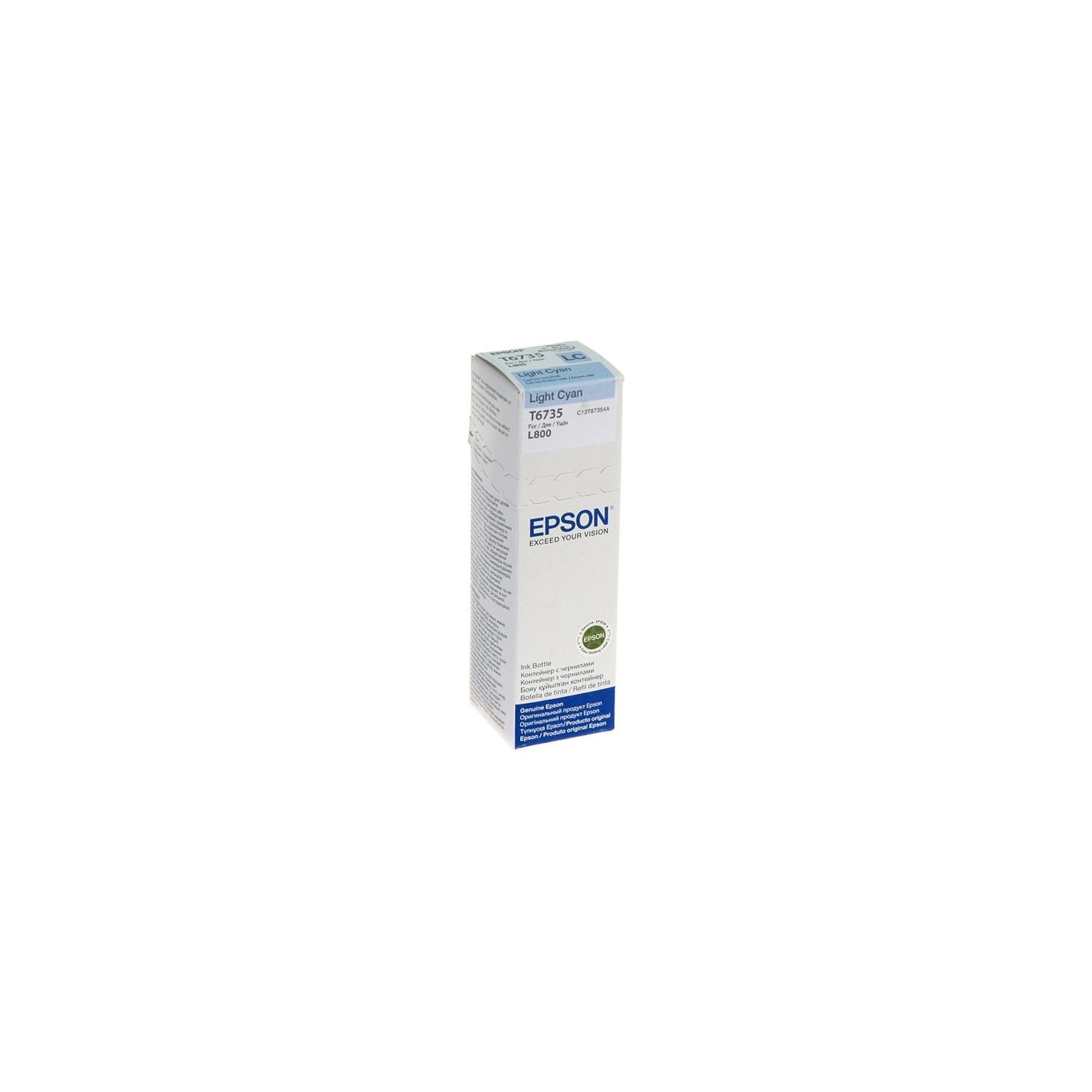 Epson 4LB T6735 LIGHT CYAN INK BOTTLE