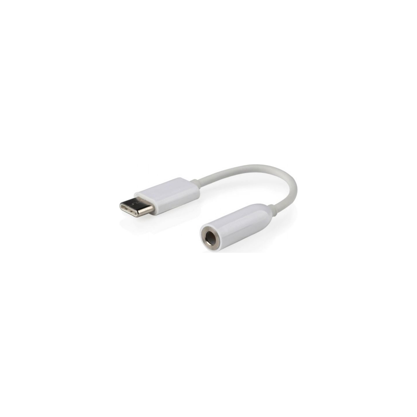 Cablexpert | USB type-C plug to stereo 3.5 mm audio adapter cable, White | A-CM-3.5F-01