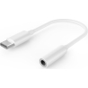 Cablexpert | USB type-C plug to stereo 3.5 mm audio adapter cable, White | A-CM-3.5F-01