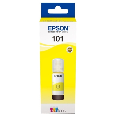 Epson 1LB 101 EcoTank Yellow ink bottle