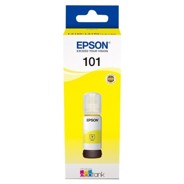 Epson 1LB 101 EcoTank Yellow ink bottle