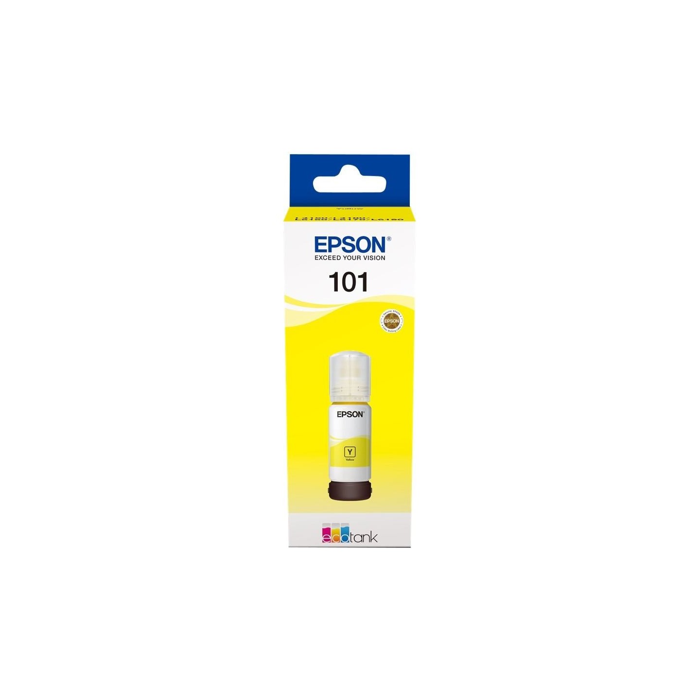 Epson 1LB 101 EcoTank Yellow ink bottle