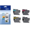 Brother LC-3219XLVAL CMYK INK CARTRIDGES MULTIPACK, CMY - 1,500P, BK - 3,000P