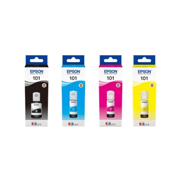 Epson 1LB 101 EcoTank Magenta ink bottle