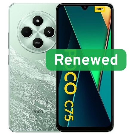 Poco Renewed | Grade A | C75 | 128 GB | Green | LTE | O
