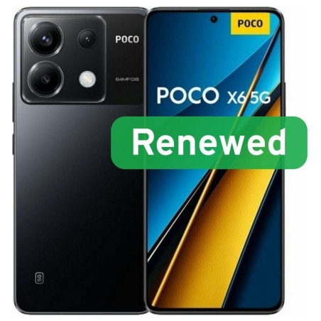 Poco Renewed Grade A | X6 5G | Black | 6.5 " | 256 GB | 5G | O