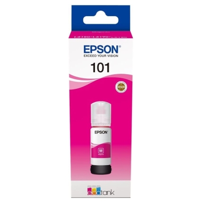 Epson 1LB 101 EcoTank Magenta ink bottle