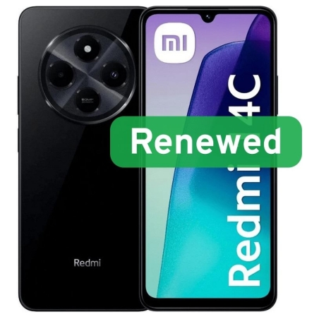 Xiaomi Renewed | Grade A | Redmi 14C | 128 GB | Midnight Black | LTE | O