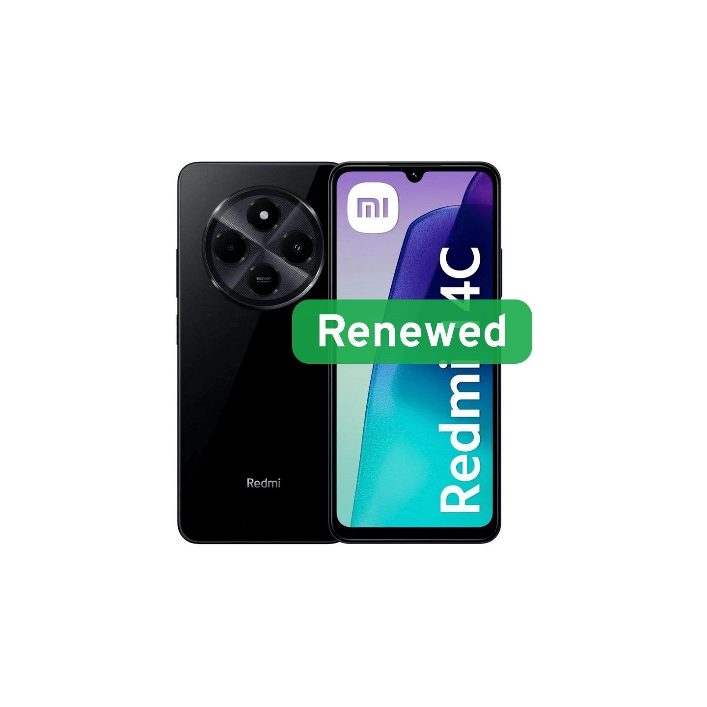 Xiaomi Renewed | Grade A | Redmi 14C | 128 GB | Midnight Black | LTE | O