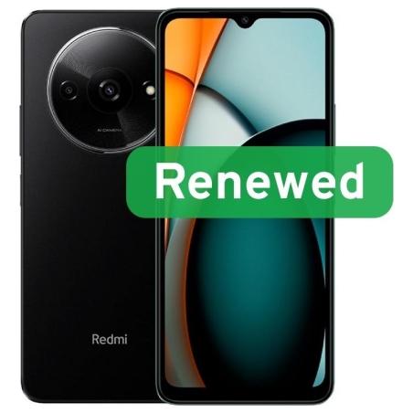 Xiaomi Renewed | Grade A | Redmi A3 4G | 64 GB | Midnight Black | LTE | O