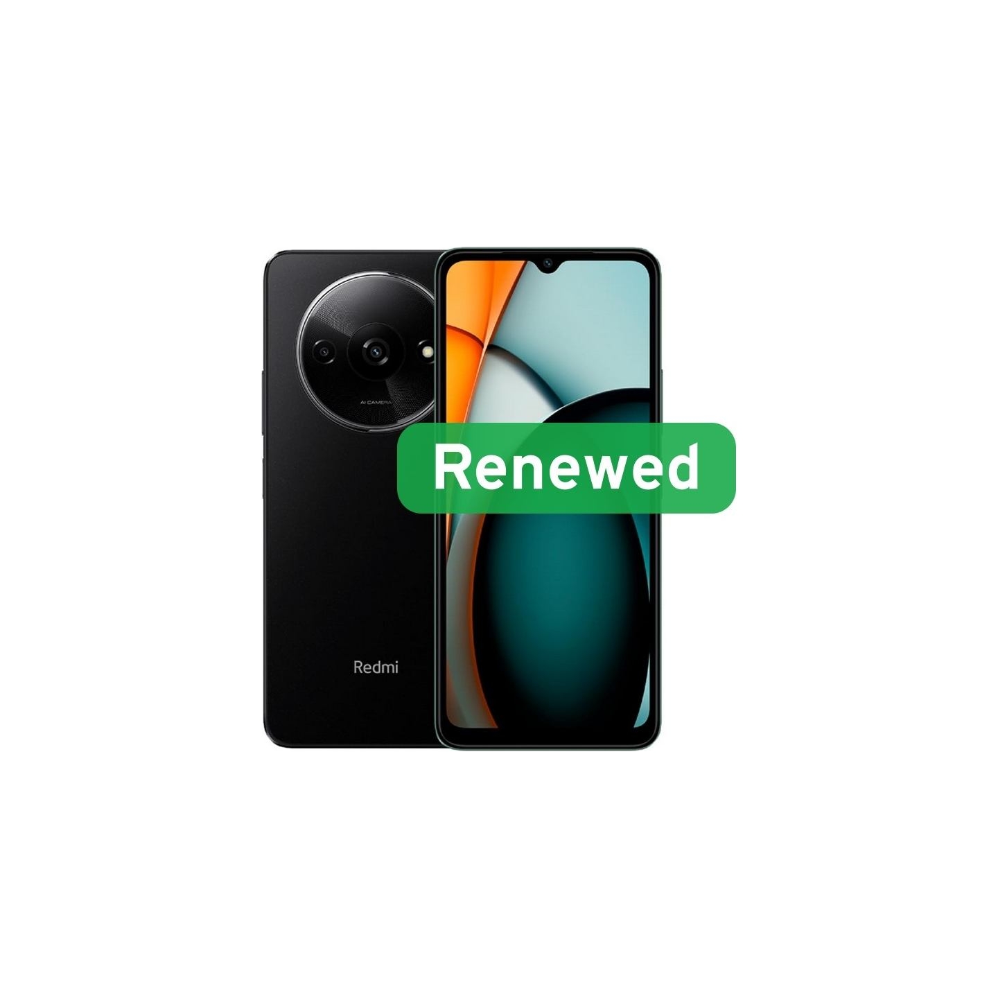 Xiaomi Renewed | Grade A | Redmi A3 4G | 64 GB | Midnight Black | LTE | O