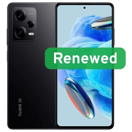 Xiaomi Renewed | Grade A | Redmi Note 12 Pro 5G | 128 GB | Midnight Black | 5G | O