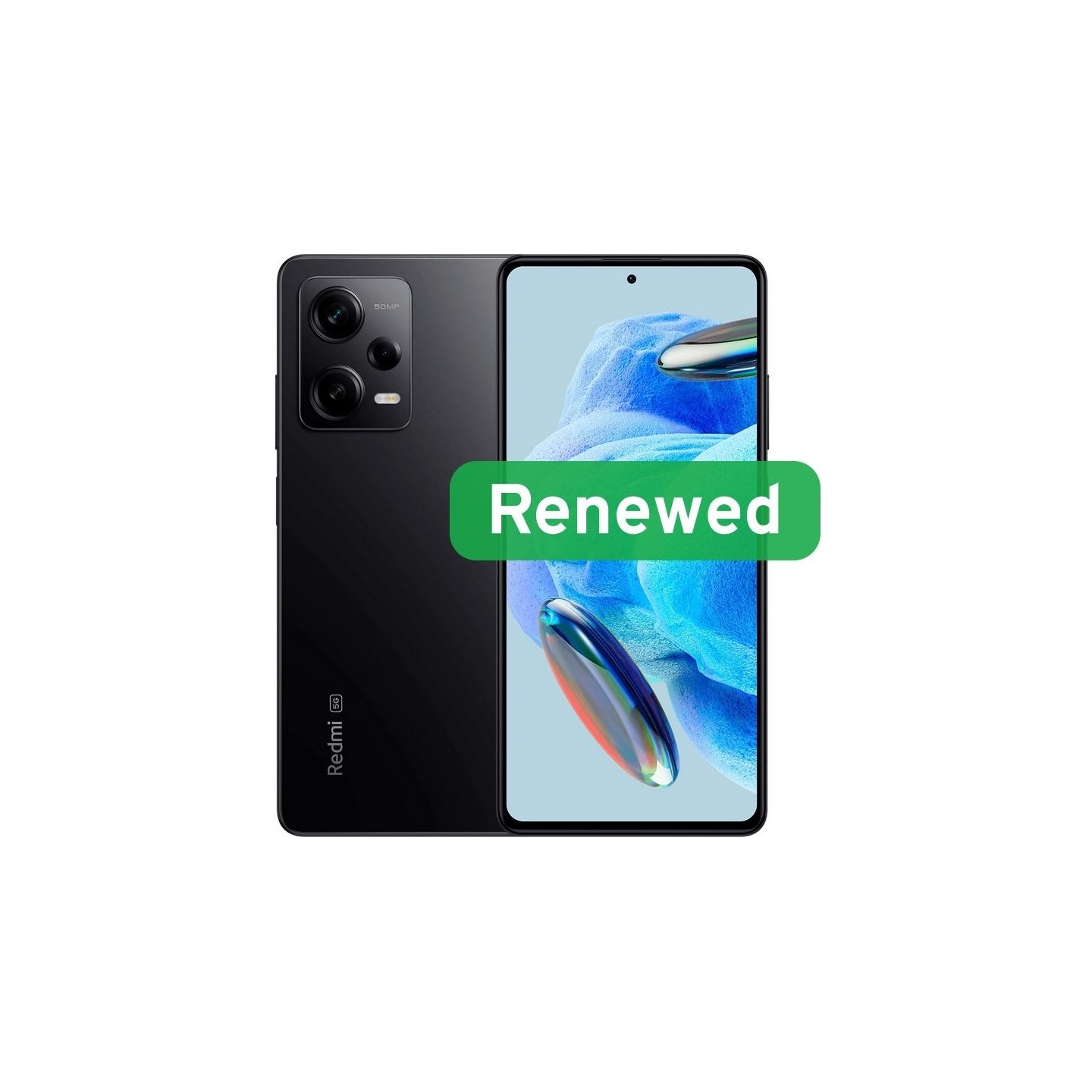Xiaomi Renewed | Grade A | Redmi Note 12 Pro 5G | 128 GB | Midnight Black | 5G | O