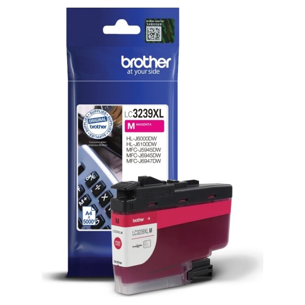 Brother LC-3239XLM Magenta Ink 5000 page