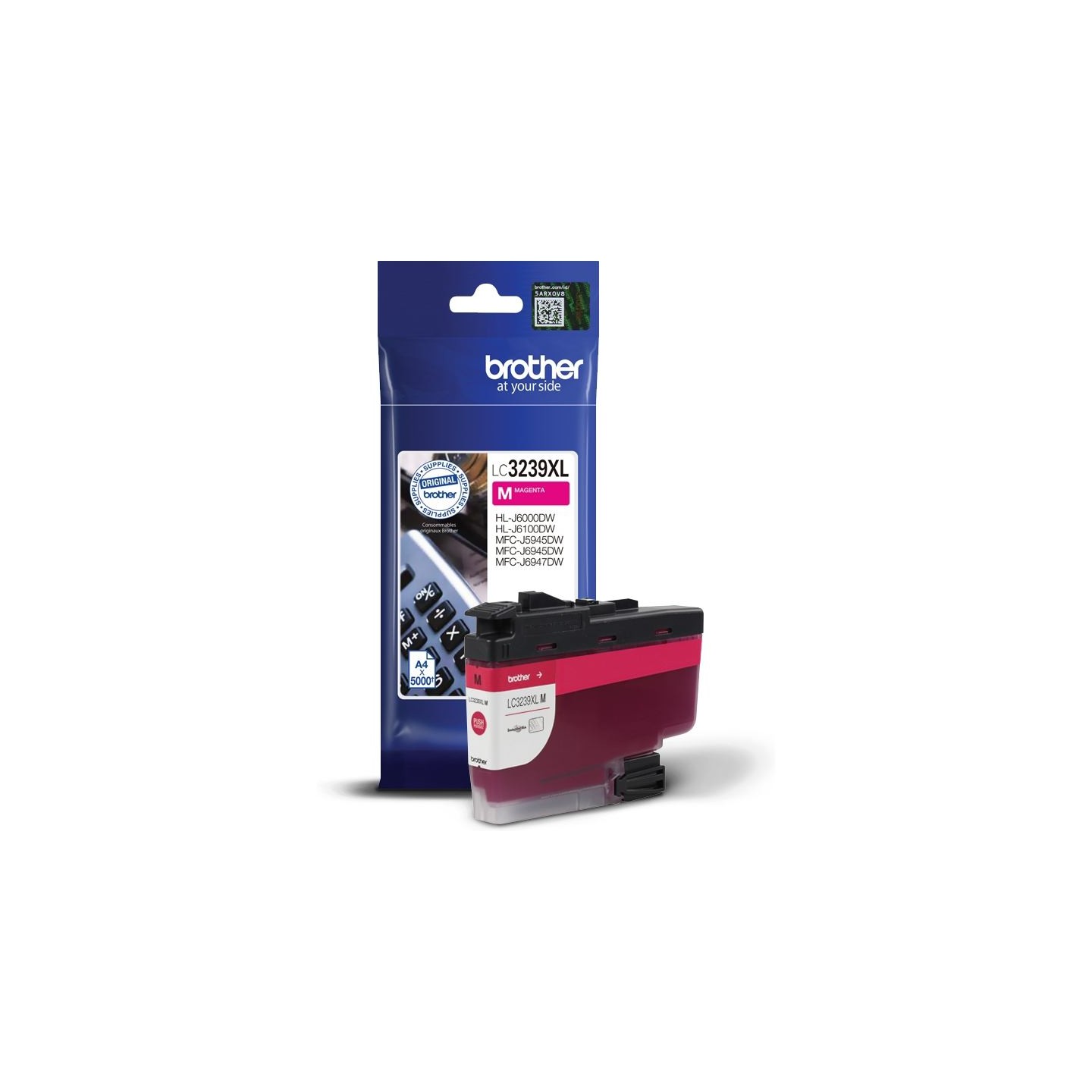 Brother LC-3239XLM Magenta Ink 5000 page