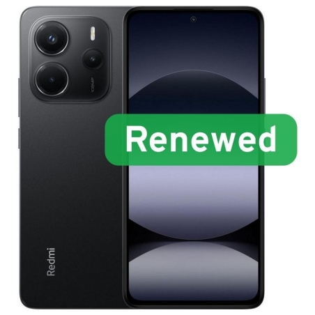 Xiaomi Renewed | Grade A | Redmi Note 14 | 256 GB | Midnight Black | LTE | O