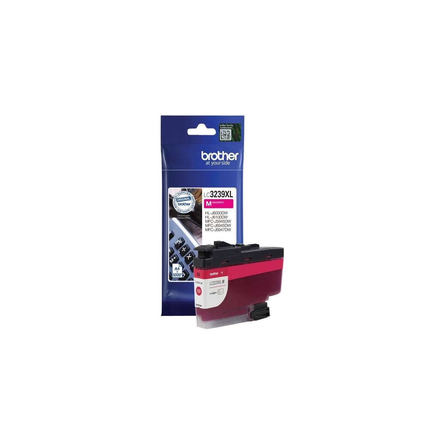 Brother LC-3239XLM Magenta Ink 5000 page