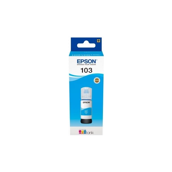 Epson 4LB 103 EcoTank Cyan ink bottle