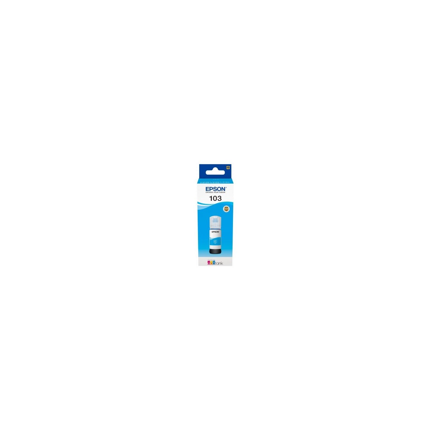 Epson 4LB 103 EcoTank Cyan ink bottle
