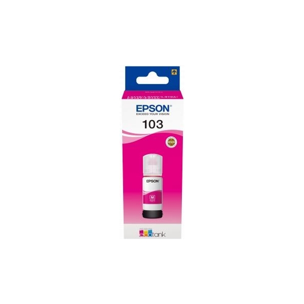 Epson 1LB 103 EcoTank Magenta ink bottle