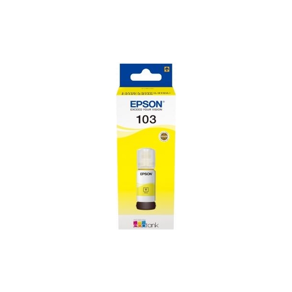 Epson 1LB 103 EcoTank Yellow ink bottle