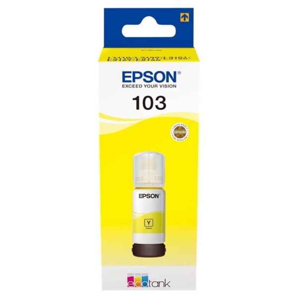 Epson 1LB 103 EcoTank Yellow ink bottle