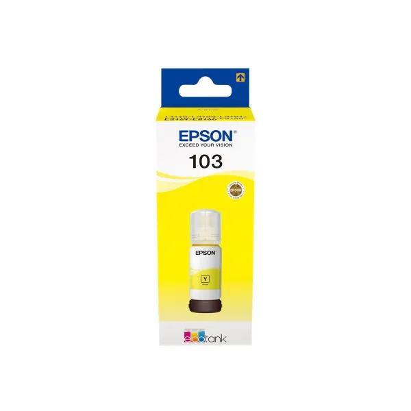 Epson 1LB 103 EcoTank Yellow ink bottle