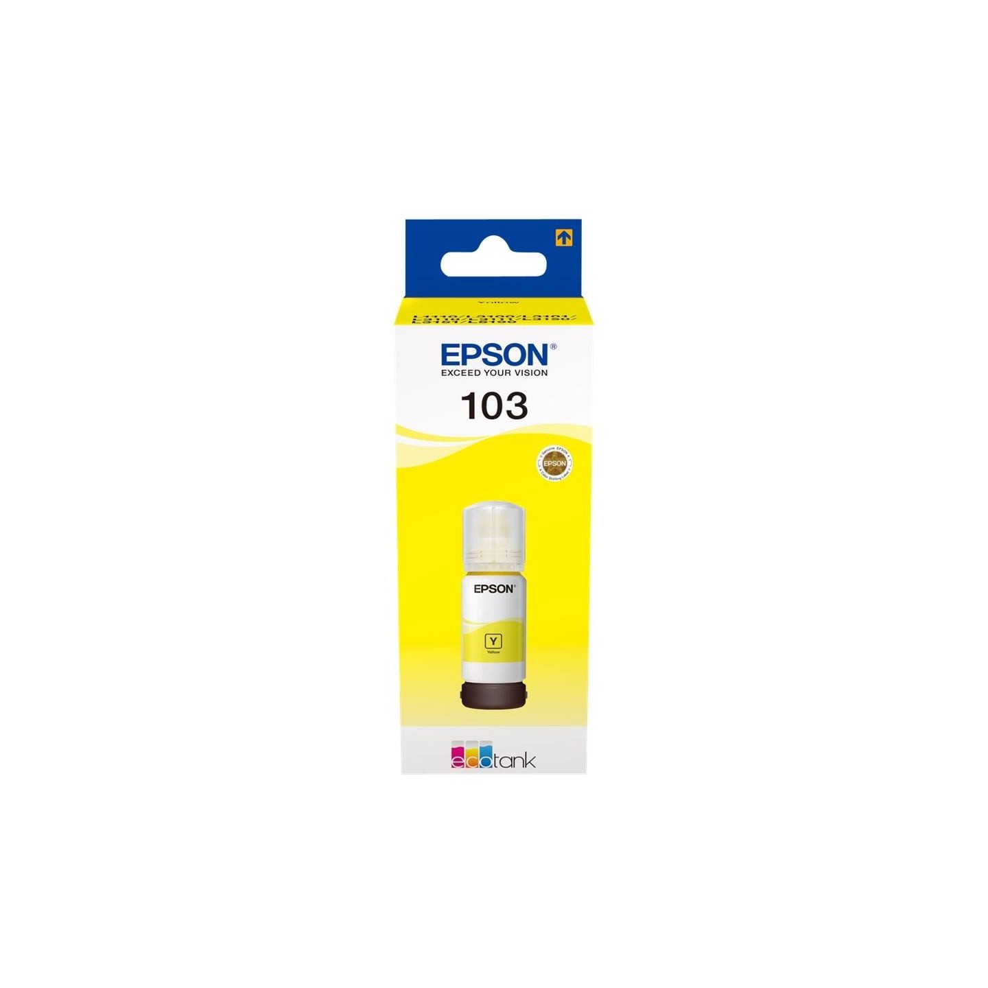 Epson 1LB 103 EcoTank Yellow ink bottle