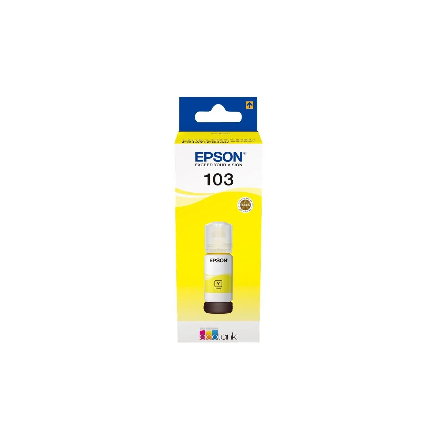 Epson 1LB 103 EcoTank Yellow ink bottle