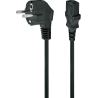 Gembird PC-186-VDE-3M power cord