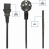 Gembird PC-186-VDE-3M power cord