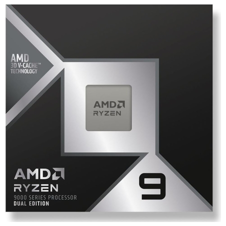 AMD CPU|AMD|Desktop|AMD RyzenT 9|9950X3D2| 4.3 GHz|16xCores|Cache 192 MB|Socket Socket AM5|TDP 200 W|GPU Yes|Box|100-100001978WO