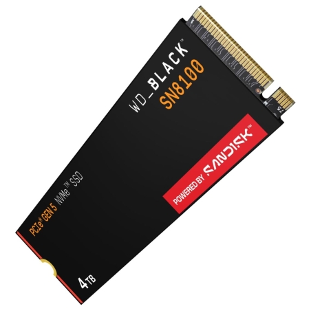 Sandisk SSD|SANDISK|2400xTBW rating|NVMe Yes|PCI Express 5.0|M.2|4000 GB|SN8100|WDS400T1X0M-00CMT0