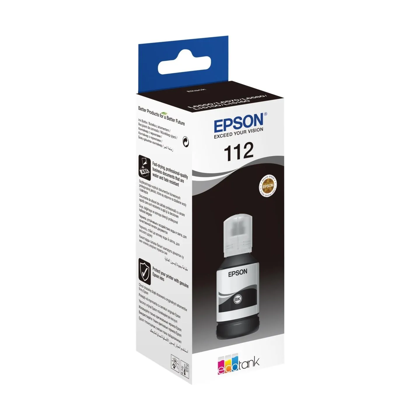 Epson 4LB 112 EcoTank Pigment Black ink