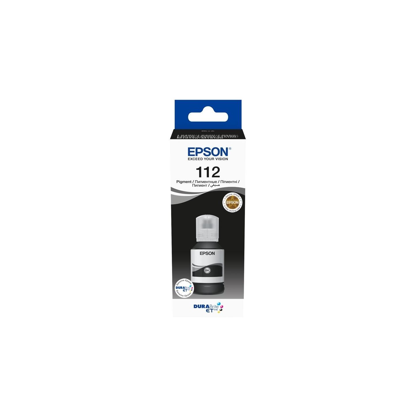 Epson 4LB 112 EcoTank Pigment Black ink