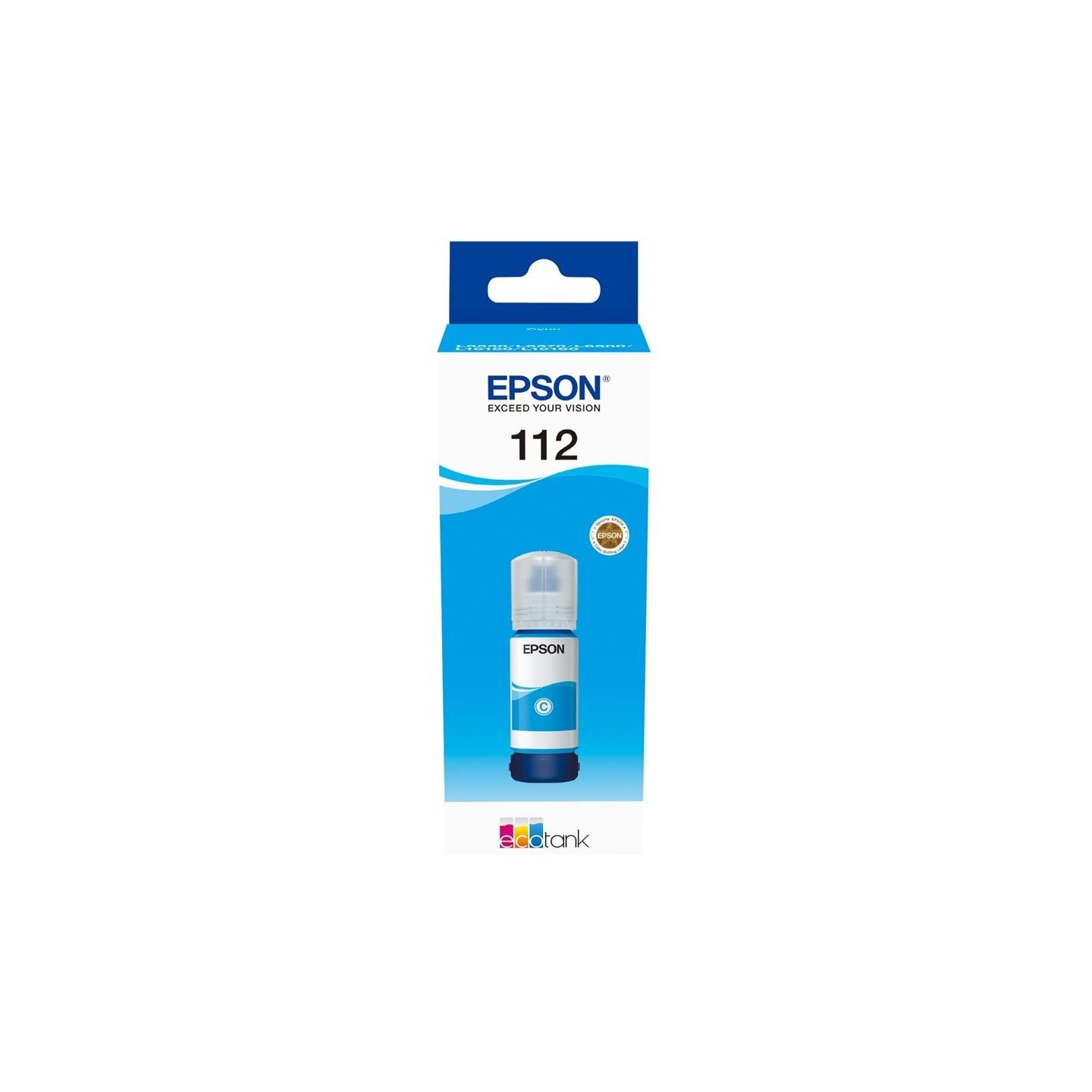 Epson 6LB 112 EcoTank Pigment Cyan ink