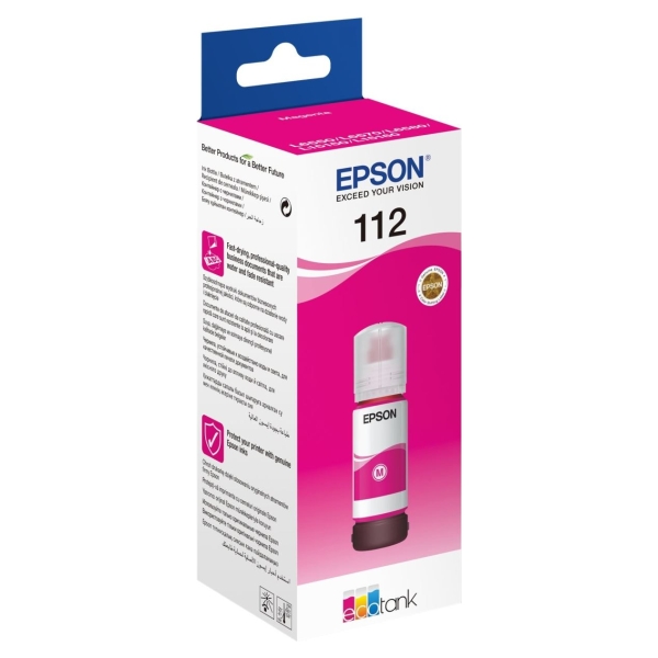 Epson 2LB 112 EcoTank Pigment Magenta