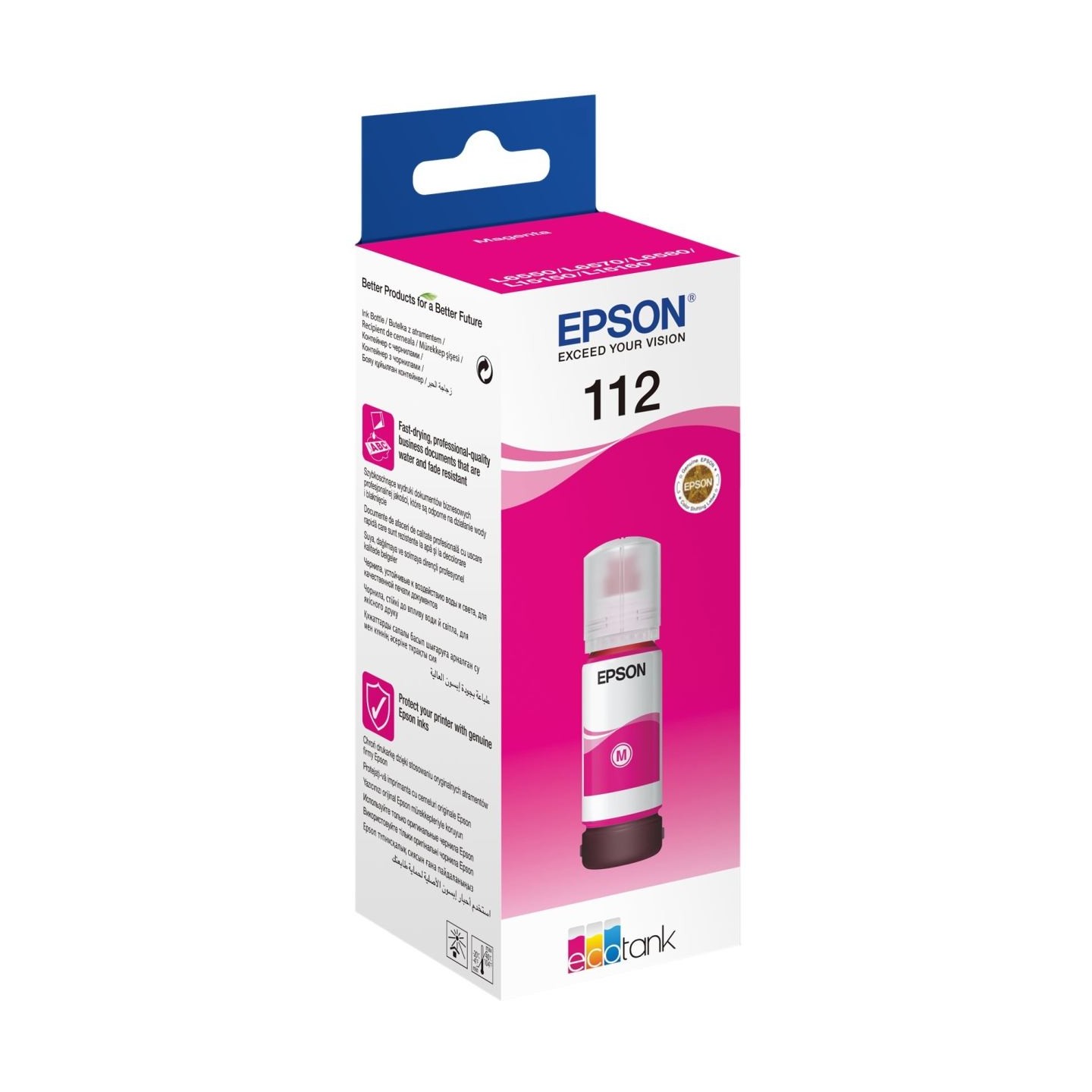 Epson 2LB 112 EcoTank Pigment Magenta